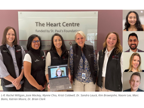 L-R: Rachel Milligan, Josie Mackey, Wynne Chiu, Kristi Coldwell, Dr. Sandra Lauck, Kim Brownjohn, Naomi Lee, Marc Bains, Katrien Moore, Dr. Brian Clark