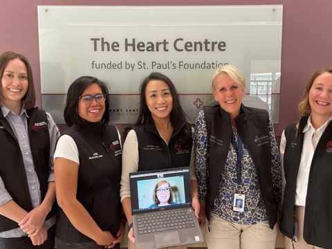 L-R: Rachel Milligan, Josie Mackey, Wynne Chiu, Kristi Coldwell, Dr. Sandra Lauck, Kim Brownjohn, Naomi Lee, Marc Bains, Katrien Moore, Dr. Brian Clark